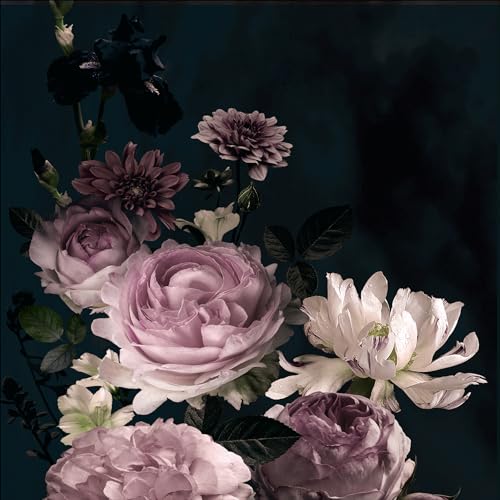 Pro-Art Glasbild Baroque Flowers VII, 20x20 cm von Pro-Art