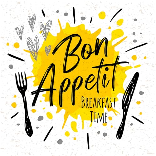 Pro-Art Glasbild Bon Appetit, 30x30 cm von Pro-Art