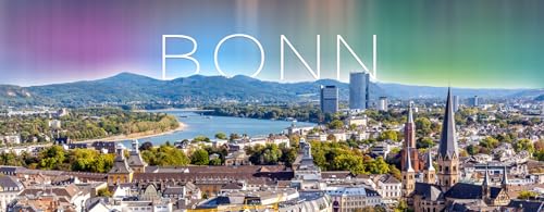 Pro-Art Glasbild Bonn, 30x80 cm von Pro-Art