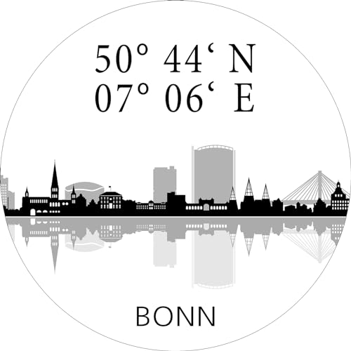 Pro-Art Glasbild Bonn, rund 20 cm von Pro-Art