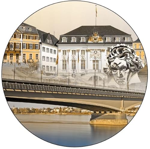 Pro-Art Glasbild Bonn, rund 30 cm von Pro-Art