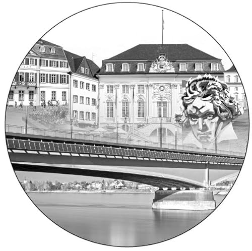 Pro-Art Glasbild Bonn, rund 50 cm von Pro-Art