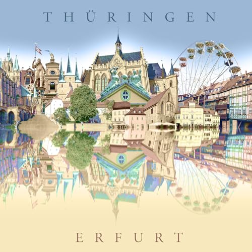 Pro-Art Glasbild Erfurt, 30x30 cm Pro-Art Glasbild Erfurt, 30x30 cm von Pro-Art