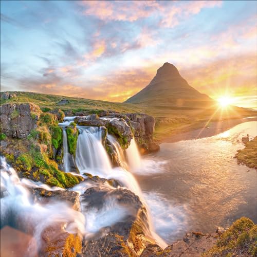 Pro-Art Glasbild Fairytale Waterfall, 30x30 cm Pro-Art Glasbild Fairytale Waterfall, 30x30 cm von Pro-Art-Bilderpalette