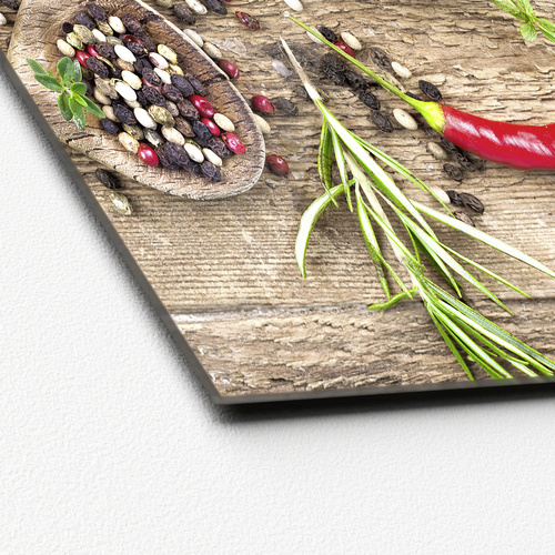 Pro Art Glasbild »Herbage In Bowl IV«, mehrfarbig, Digitaldruck - bunt von Pro Art