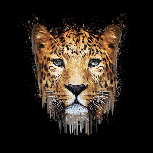 Pro-Art Glasbild Leopard Illustration, 20x20 cm von Pro-Art