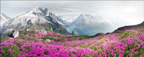 Pro-Art Glasbild Mountain Landscape II, 50x125 cm von Pro-Art