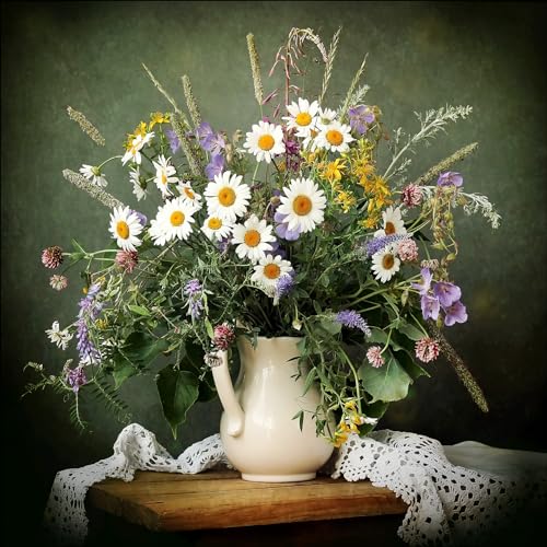 Pro-Art Glasbild New Baroque Still Life I, 20x20 cm von Pro-Art