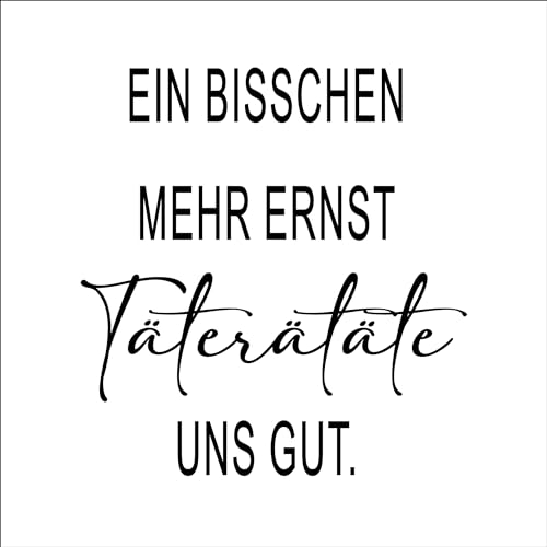 Pro-Art Glasbild Täterätäte, 50x50 cm von Pro-Art