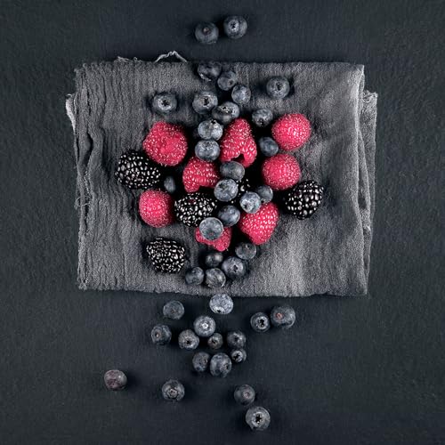 Pro-Art Glasbild Wild Berries, 20x20 cm von Pro-Art
