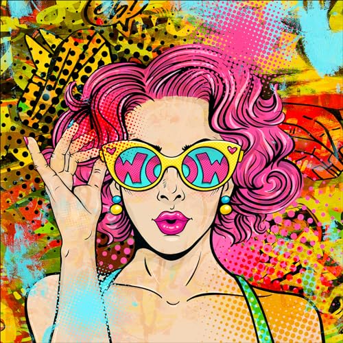 Pro-Art Glasbild Wow, 30x30 cm Pro-Art Glasbild Wow, 30x30 cm von Pro-Art-Bilderpalette