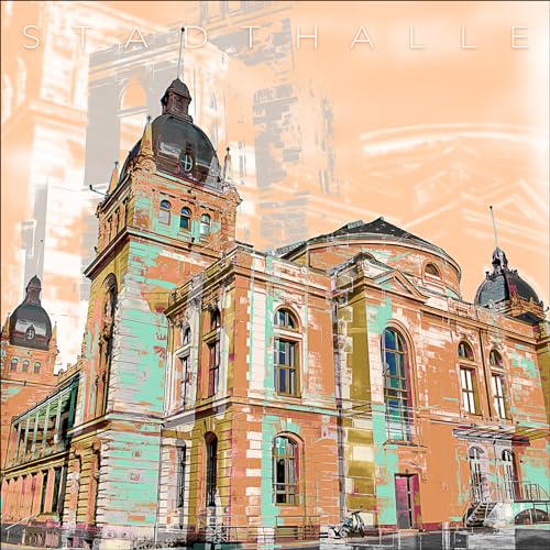 Pro-Art Glasbild Wuppertal, 30x30 cm von Pro-Art