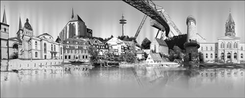 Pro-Art Glasbild Wuppertal, 50x125 cm von Pro-Art