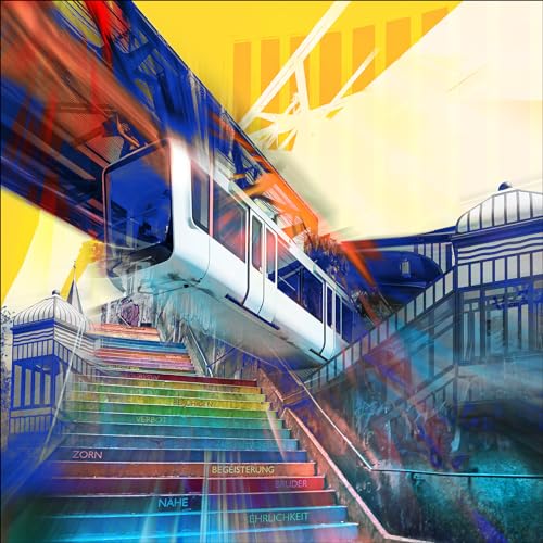 Pro-Art Glasbild Wuppertal, 50x50 cm Pro-Art Glasbild Wuppertal, 50x50 cm von Pro-Art-Bilderpalette