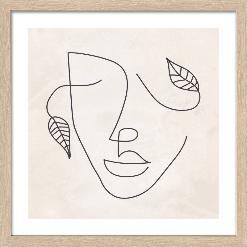 Pro-Art Kunstdruck Framed-Art 'Boho Style' 33 x 33 cm von Pro-Art