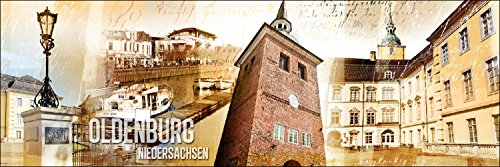 Pro-Art g1272f Wandbild Giclée 'Oldenburg' 180 x 60 cm von Pro-Art