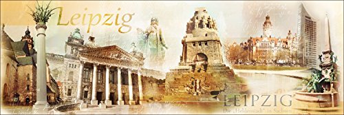 Pro-Art g1379f Wandbild Giclée 'Leipzig' 180 x 60 cm von Pro-Art-Bilderpalette