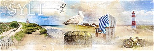 Pro-Art g1741m Wandbild Giclée 'Sylt' 120 x 40 cm von Pro-Art-Bilderpalette