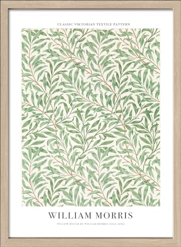 Pro-Art gerahmtes Wandbild Scandic Living Morris Willow Bough, 55x75 cm von Pro-Art