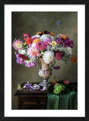 Pro-Art gerahmtes Wandbild Scandic Living New Baroque Still Life V, 55x75 cm von Pro-Art