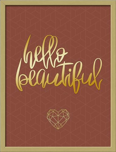 Pro-Art gerahmtes Wandbild Slim Scandic Beautiful & Gold V, 42,5x32,5 cm von Pro-Art