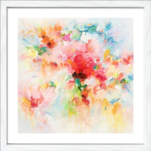 Pro-Art gerahmtes Wandbild Slim Scandic Colorful Splashes, 32,5x32,5 cm von Pro-Art