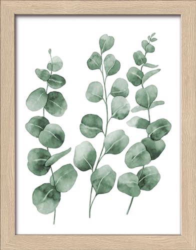 Pro-Art gerahmtes Wandbild Slim Scandic Different Eucalyptus Branches I, 24x19 cm von Pro-Art