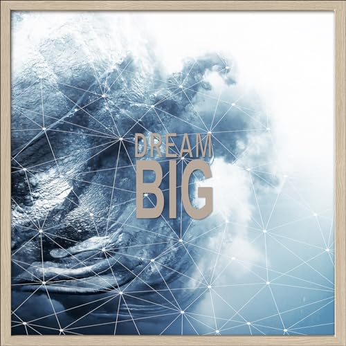 Pro-Art gerahmtes Wandbild Slim Scandic Dream Big II, 52,5x52,5 cm von Pro-Art