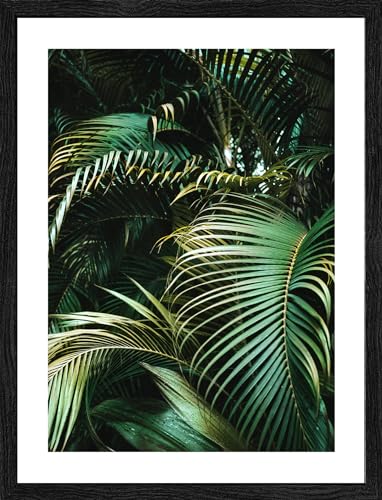 Pro-Art gerahmtes Wandbild Slim Scandic Jungle Leaves I, 24x19 cm von Pro-Art