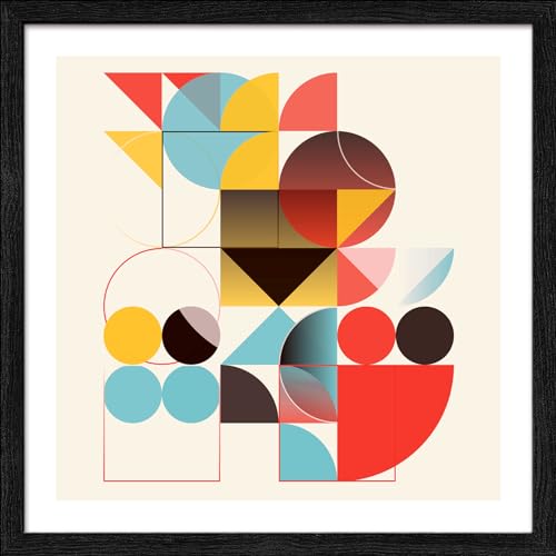 Pro-Art gerahmtes Wandbild Slim Scandic Modern Vintage I, 32,5x32,5 cm von Pro-Art-Bilderpalette