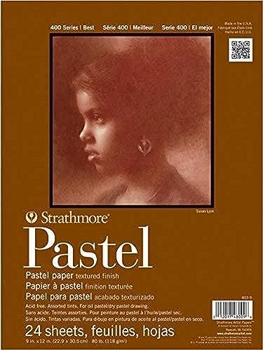 Wandbild Papier Strathmore sortiert Farbe Pastel Paper Pad, 18 x 24, 24 Blatt von Strathmore