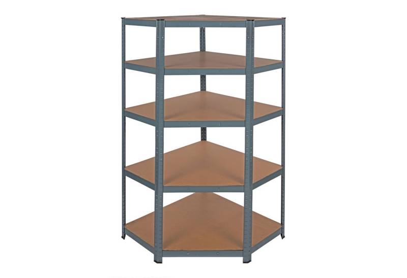 Pro-Bau-Tec Aktenregal Schwerlastregal Ecke 10104 90x180x45cm von Pro-Bau-Tec