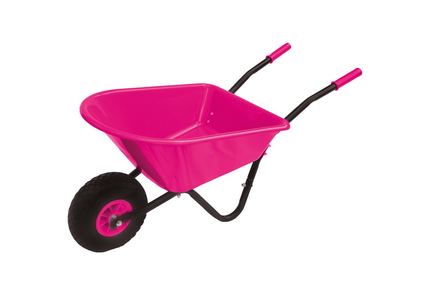 Pro-Bau-Tec Multitool Kinderschubkarre KSB-10202 20l pink von Pro-Bau-Tec