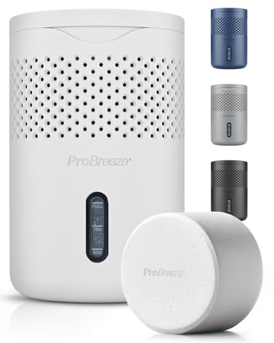 Pro Breeze Osmo Luftentfeuchter – Geräuschlos & Nachfüllbar - Raumentfeuchter für Zuhause, Schlafzimmer, Kleiderschrank, Auto – Mini Luftentfeuchter ohne Strom - 700g Tablette (bis zu 100 Tage) von Pro Breeze