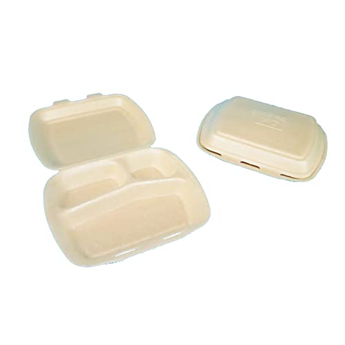 200 Premium Außerhaus Menüboxen Imbiss Klappboxen 24x20x7cm 3-geteilt beige mikrowellenfähig XPP recycelbar - Inkl. VerpackG in D 200 Premium Außerhaus Menüboxen Imbiss Klappboxen 24x20x7cm 3-geteilt beige mikrowellenfähig XPP recycelbar - Inkl. VerpackG in D von Pro DP