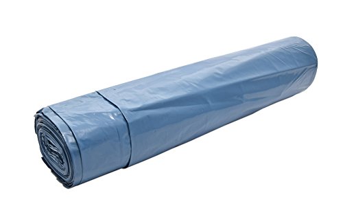 250 Müllsäcke Plastiksäcke Müllbeutel blaue Säcke Mülltüten blau 120l T100 extrastark 700x1100mm 10x25 auf Rolle von Pro DP