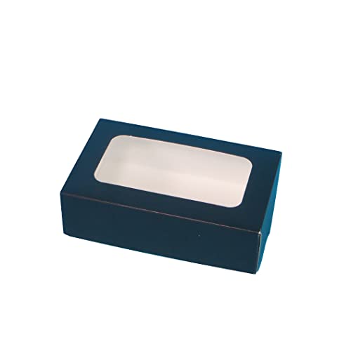 Pro DP 170 Sushiboxen Take Away Foodboxen für Sushi schwarz mit Sichtfenster 160x100x50mm einteilig - Inkl. VerpG in D von Pro DP