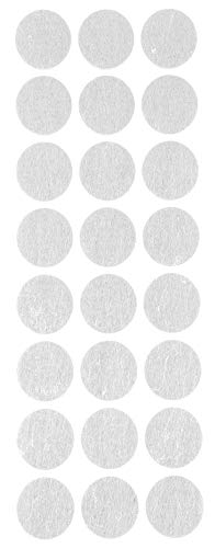 ProHome Filzgleiter Bodengleiter weiß selbstklebend rund und eckig auswählbar (Rund Ø 28 mm) von Pro Home