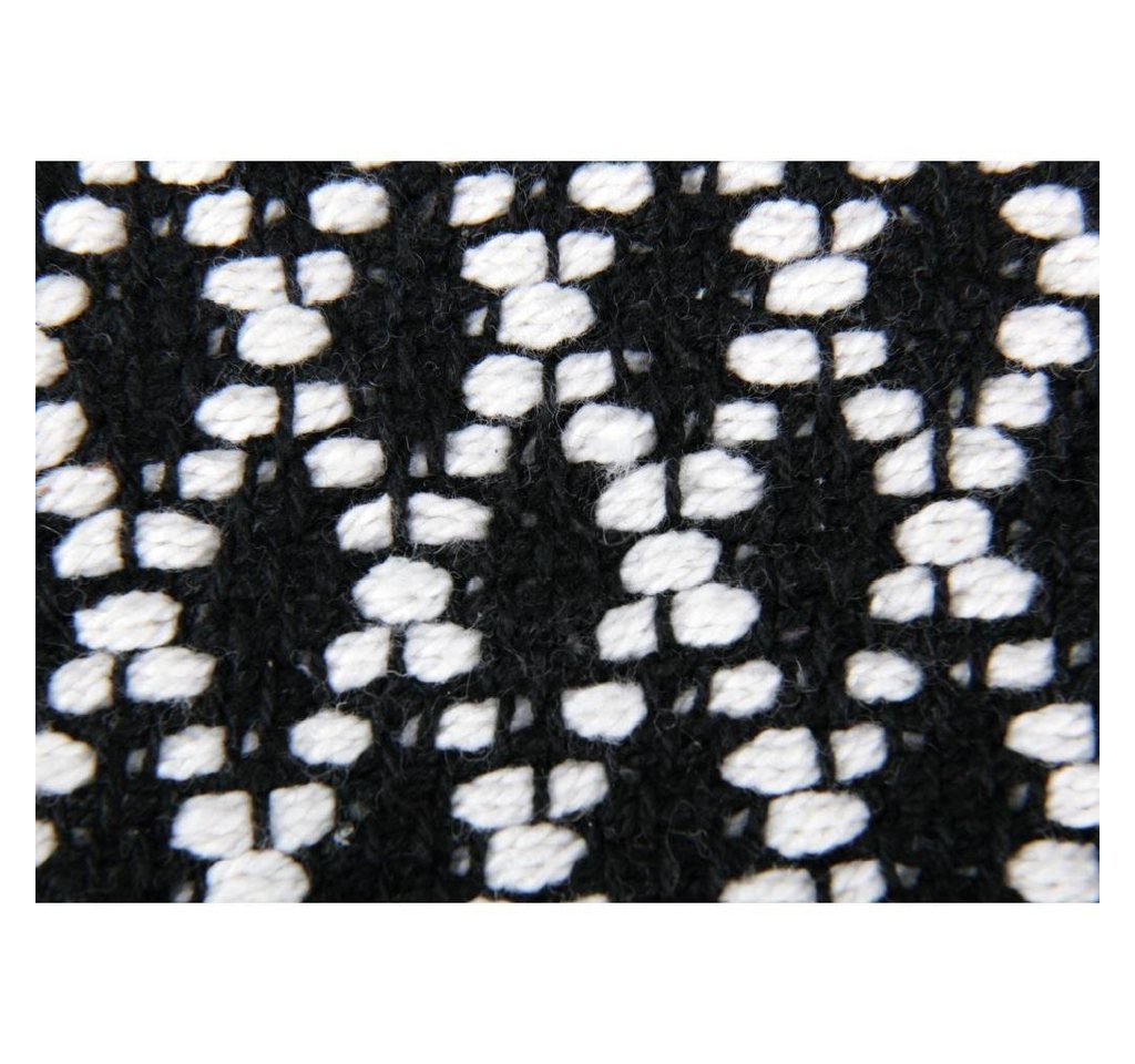 Teppich, Pro Home, eckig, Teppich aus 100% Baumwolle, Baumwollteppich Black & White von Pro Home