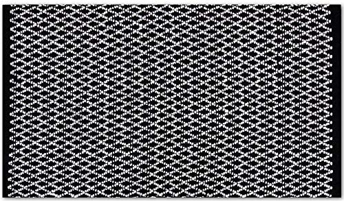 Pro Home Teppich Läufer Matte Unterlage Vorleger Fußabtreter, breite Auswahl an modernen Fleckerl- und Baumwollteppiche (60x90 cm/Hash) von Pro Home