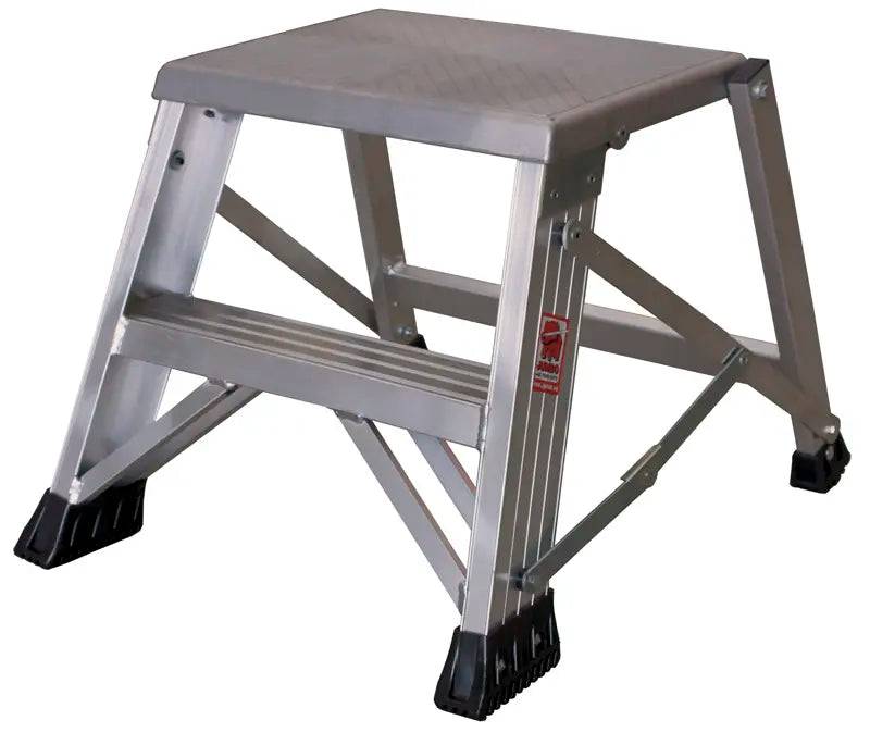 B-Ware Pro Ladders Leiter Klappleiter Aluleiter Mehrzweckleiter Teleskopleiter Silber von Pro Ladders