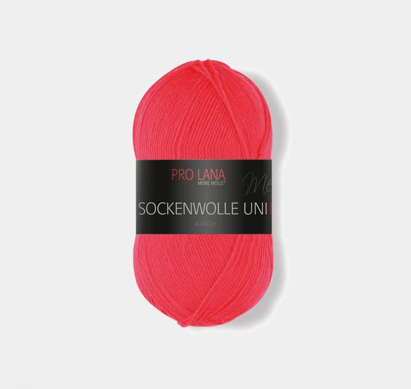Pro Lana 100g Pro Lana Sockenwolle uni 4-fach Effektgarn von Pro Lana