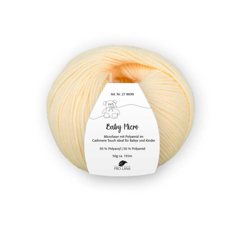 Pro Lana 50g Pro Lana Baby Micro Effektgarn, 155,00 m von Pro Lana