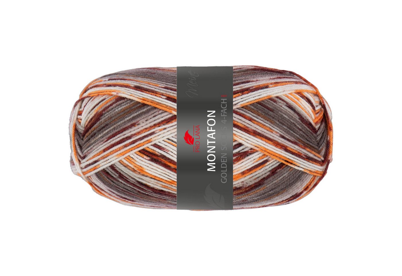 Pro Lana GOLDEN SOCKS Merino Extrafein MONTAFON Häkelwolle, 420 m (hochwertige 4-fach Sockenwolle mit einzigartigem Komfort), 100 g von Pro Lana