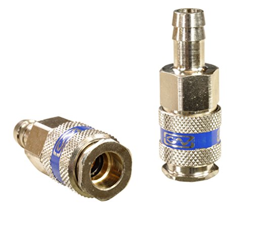 Pro-Lift-Montagetechnik 1x Magnum Schnellkupplung mit Kugellager: Weibchen und Tülle für 13mm Schlauch, 4000C2, 01613 von Pro-Lift-Montagetechnik