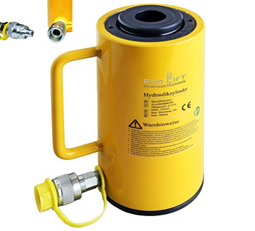 Pro-Lift-Montagetechnik 30t Hohlzylinder, Hohlkolbenzylinder, Hub 100mm, 00072 von Pro-Lift-Montagetechnik