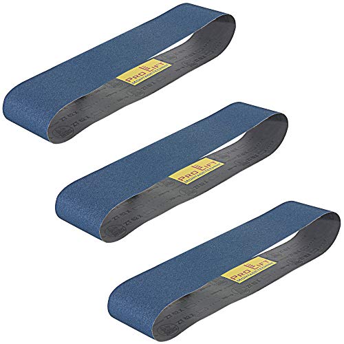 Pro-Lift-Montagetechnik 3x Schleifband 2000mm x 150mm Schleifbänder 120er Schleifpapier 303703J 02442 von Pro-Lift-Montagetechnik