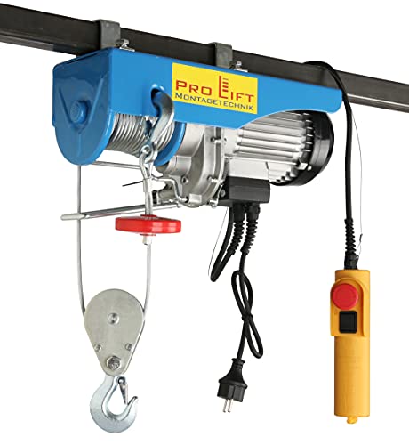 Pro-Lift-Montagetechnik - 400/800kg Elektrische Seilwinde 230V Motorwinde Seilzug Kran Winde 02464 Pro-Lift-Montagetechnik - 400/800kg Elektrische Seilwinde 230V Motorwinde Seilzug Kran Winde 02464 von Pro-Lift-Montagetechnik