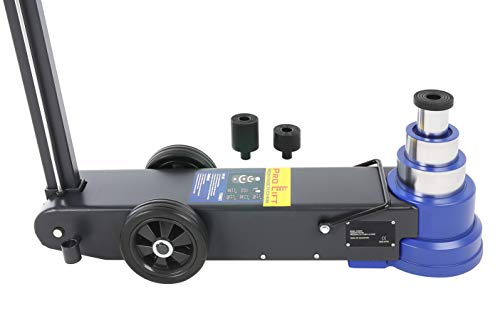 Pro-Lift-Montagetechnik 50t 30t 15t Teleskop Rangierheber Druckluftantrieb Wagenheber LKW FJ50AHTJ 02401 von Pro-Lift-Montagetechnik
