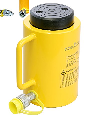 Pro-Lift-Montagetechnik 50t Hydraulikzylinder, Hub 100mm, min. Länge 213mm, RSC, 00082 von Pro-Lift-Montagetechnik